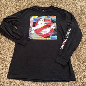 Ghostbusters Black Long Sleeve Shirt
